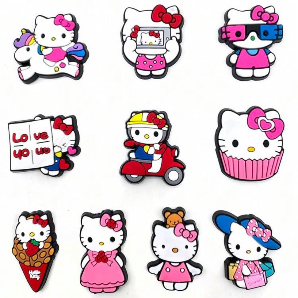 Hello Kitty 10 piece croc charms